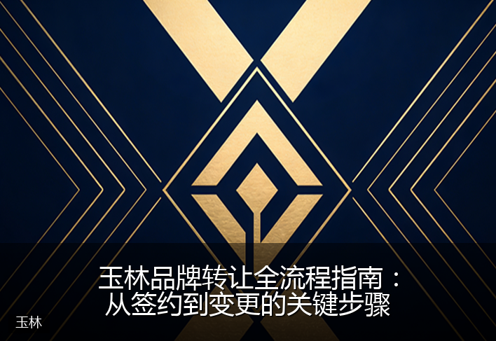 玉林品牌转让全流程指南：从签约到变更的关键步骤
